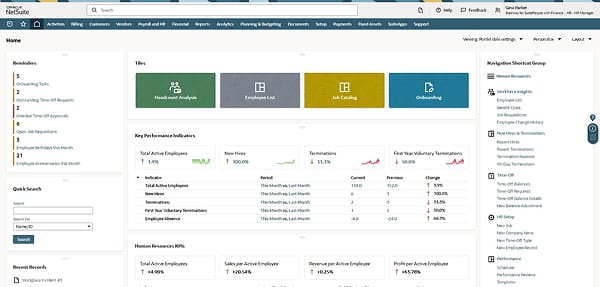 NetSuite Human Resource Management Thumbnail